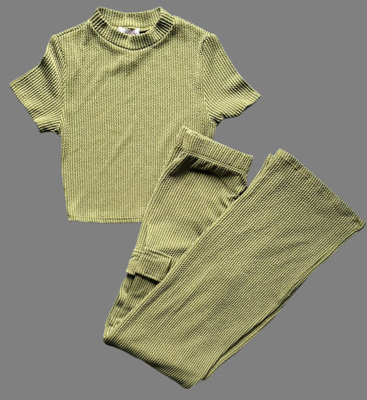 Olive Pant Set